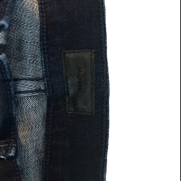 MOTHER Indigo Denim Jeans.  The Looker High Rise. - Picture 3 of 4